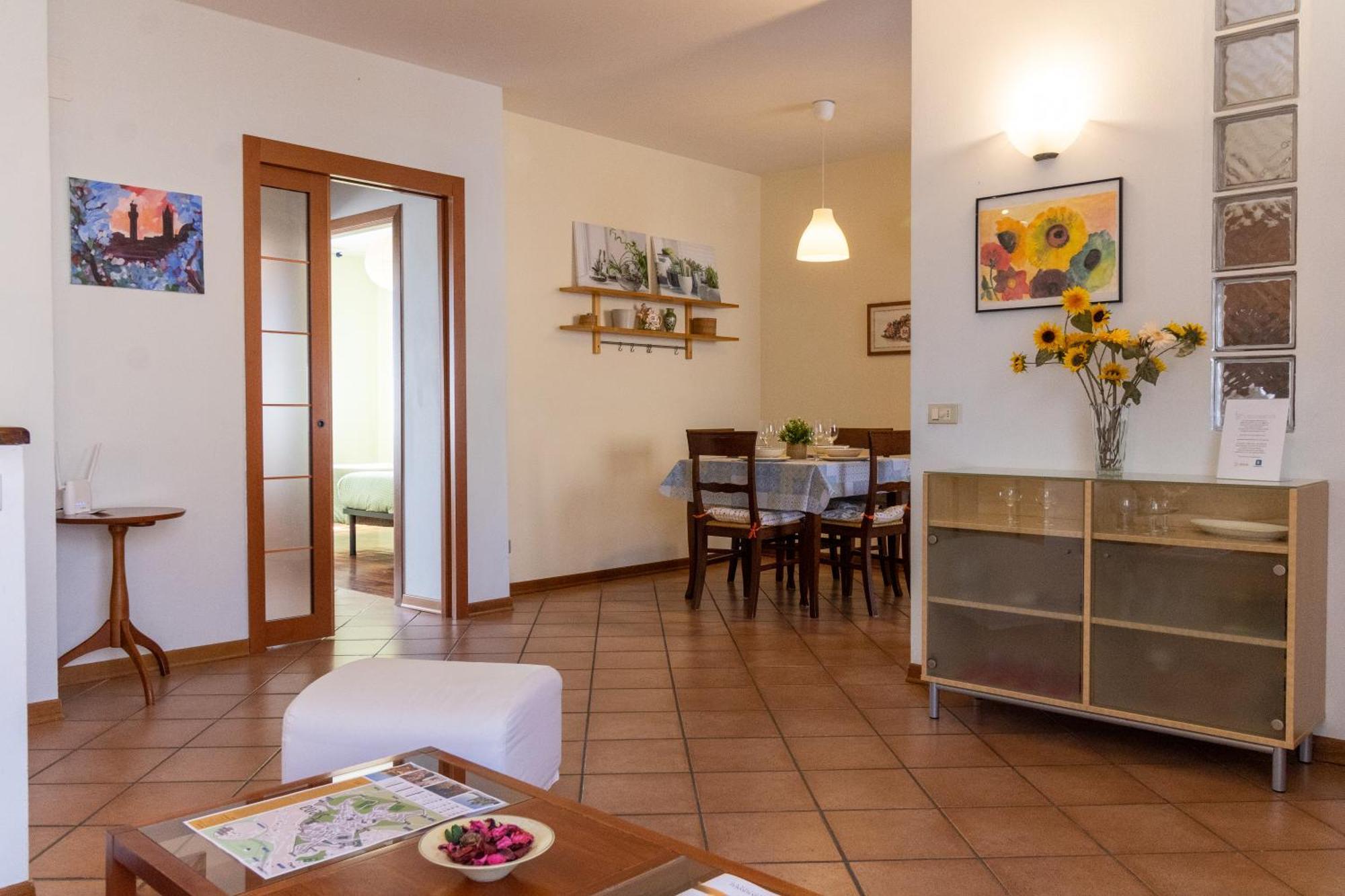 L'Olivo Maritato Lägenhet Siena Exteriör bild